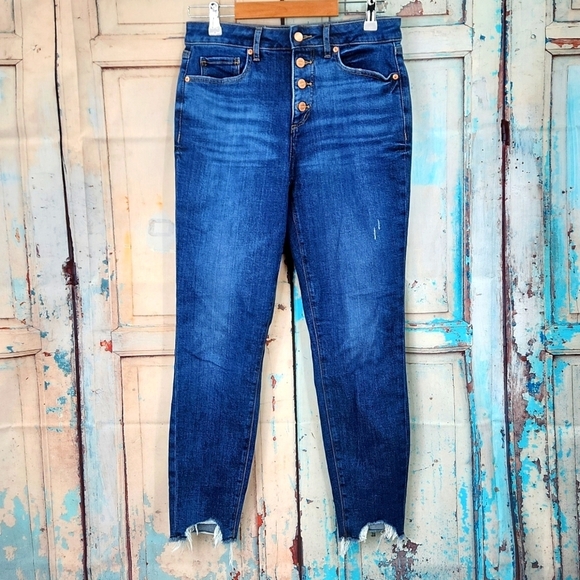 LOFT Women's Skinny Jeans - Blue - Picture 2 of 9